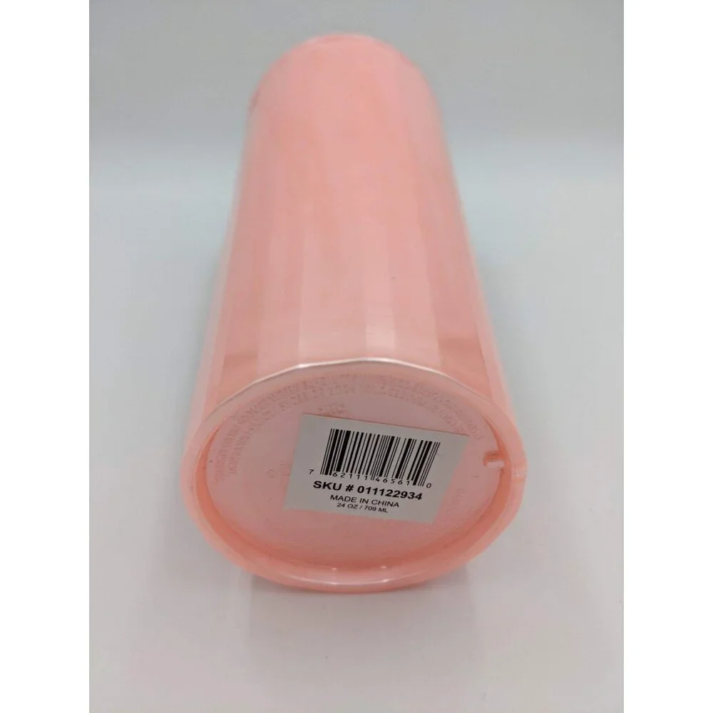 Starbucks pink marble Blush venti‎ tumbler with straw 24oz 2021
